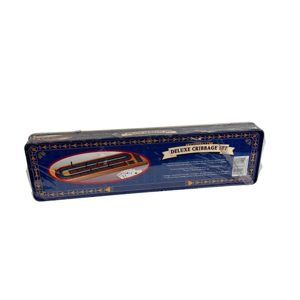 Deluxe Cribbage Set 1999 Collectors Game‎ in  Tin